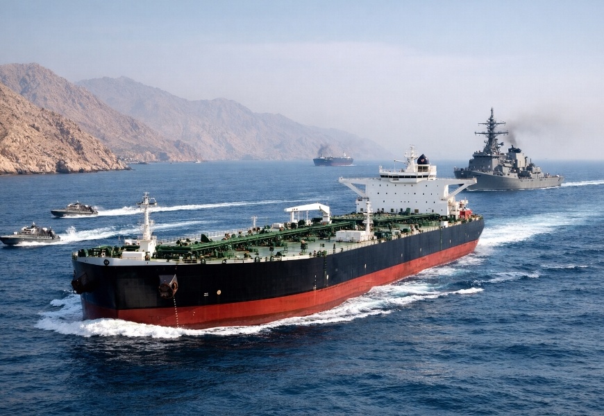 हॉर्मुज में तनाव से तेल के दाम उछले, अमेरिका-ईरान टकराव और बढ़ा